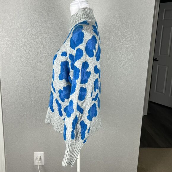 H&M Chunky Oversized Animal Print Sweater Size S - Picture 3 of 8